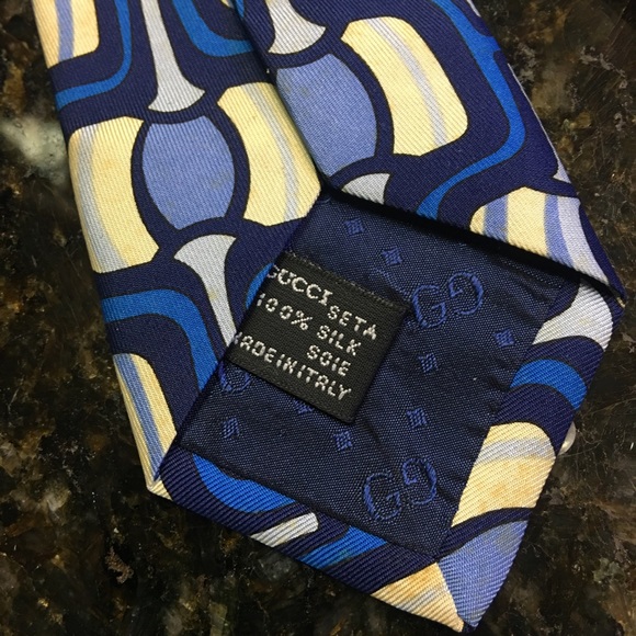 Vintage Gucci Silk Tie - Picture 2 of 7